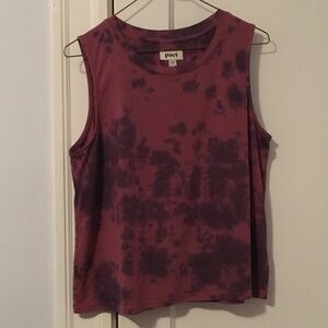 Pact Tie Dye Tank NWOT
